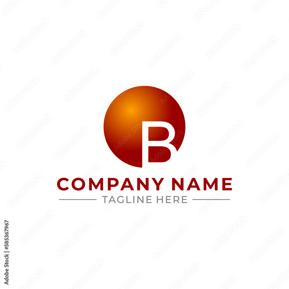 b circle logo with yellow light b circle logo with yellow light