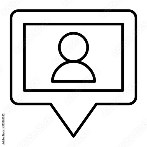 Follower Outline Icon 