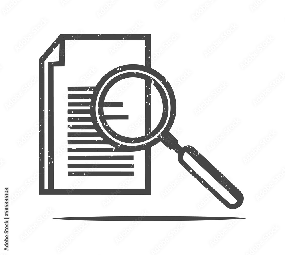Attention to Detail icon. Magnifying Glass and Checklist icon. Attention to Detail icon. Magnifying Glass and Checklist icon.
