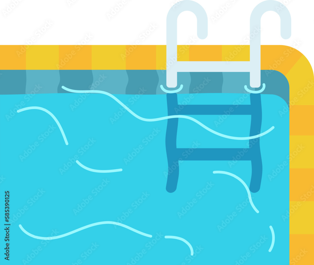 Swimming Pool Water Pool Summer Beach Sea Travel Hotel Flat Swimming Pool Water Pool Summer Beach Sea Travel Hotel Flat