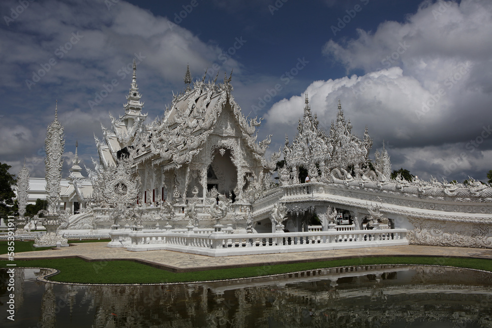 Wat Rong Khun - White Temple in Chiang Rai, Thailand