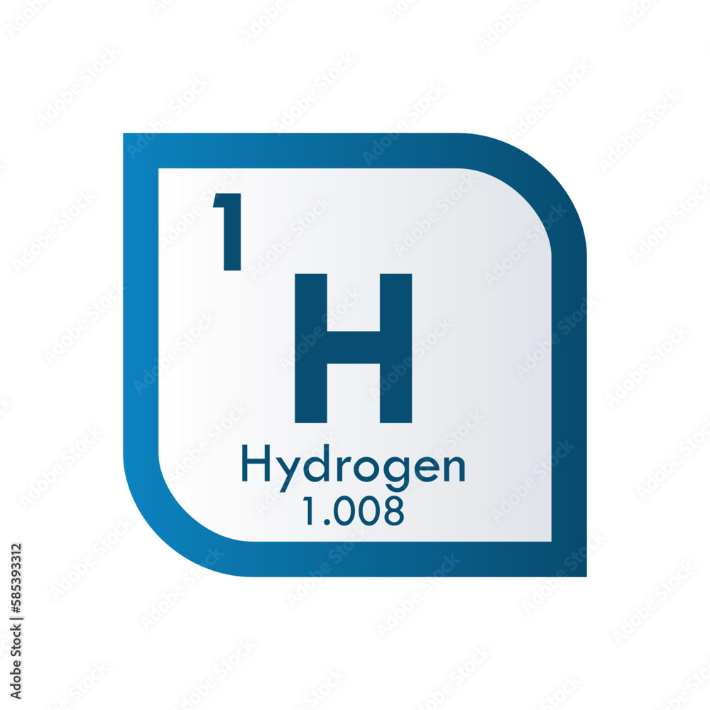 hydrogen icon set. vector template illustration for web design hydrogen icon set. vector template illustration for web design