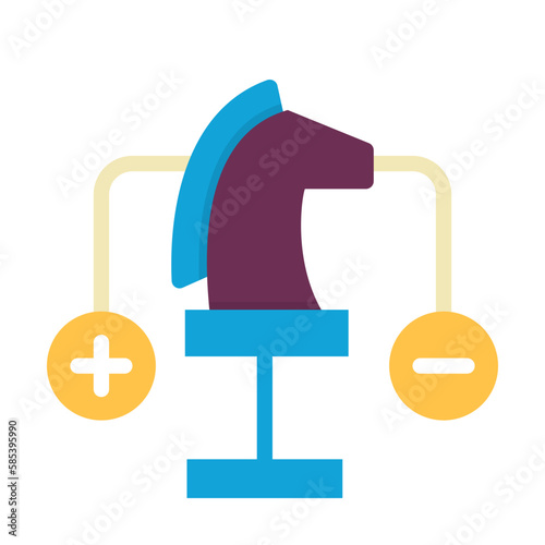 business 4, decision icon