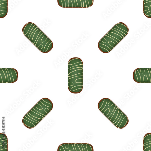 Pattern homemade cookie different taste in pastry biscuit