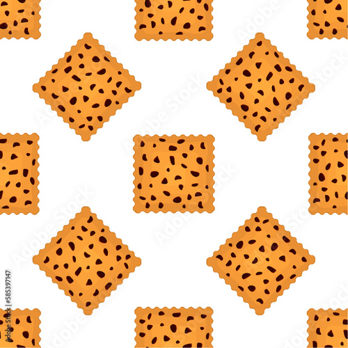 Pattern homemade cookie different taste in pastry biscuit