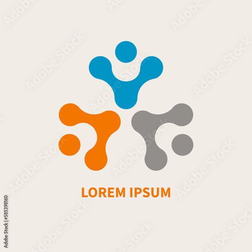 Community logo, unity icon