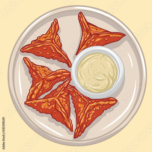 Beef wontons