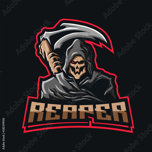 Reaper Mascot Logo