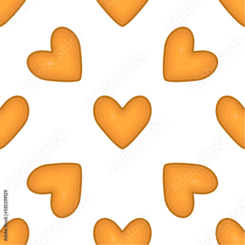 Pattern homemade cookie different taste in pastry biscuit