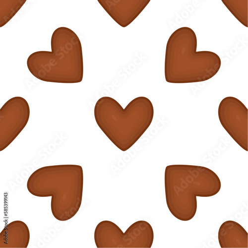 Pattern homemade cookie different taste in pastry biscuit