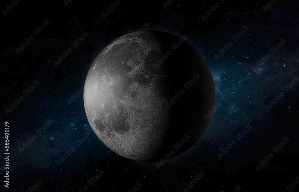 Full Moon. Bright lunar satellite of planet earth. High quality. Science wallpaper. Full Moon. Bright lunar satellite of planet earth. High quality. Science wallpaper.