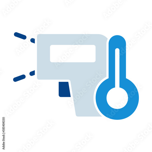 lockdown, thermo check icon