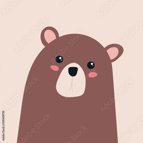 cute vector teddy bear