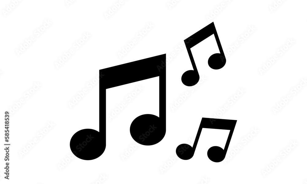 music note icon vector illustration design music note icon vector illustration design