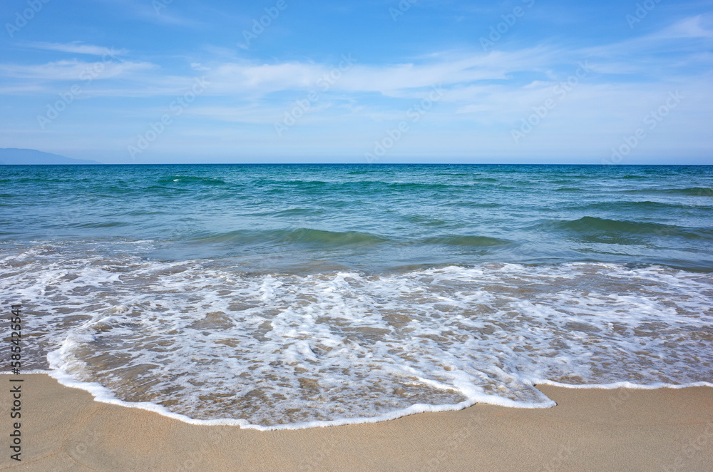 Landscape of Non-Nuok Beach in Danang, Vietnam.
Landscape of Non-Nuok Beach in Danang, Vietnam.