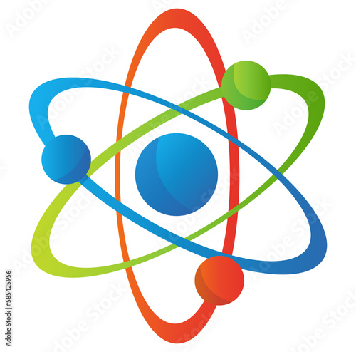 illustration of the structure of the atom