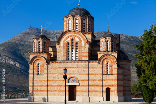 Hercegovacka Gracanica - Orthodox church in Trebinje, Bosnia photo