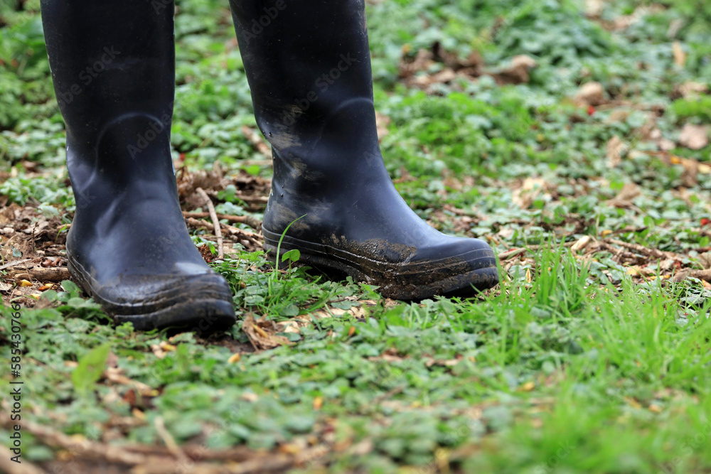 boots on grass boots on grass