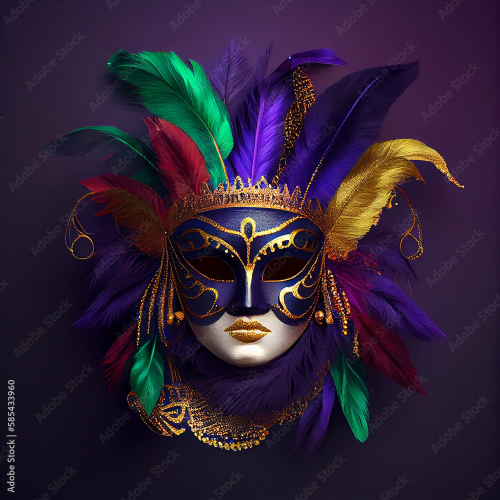 carnaval venetian mask