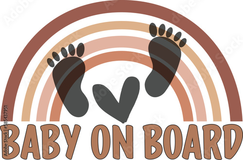 Boho Baby Svg Design