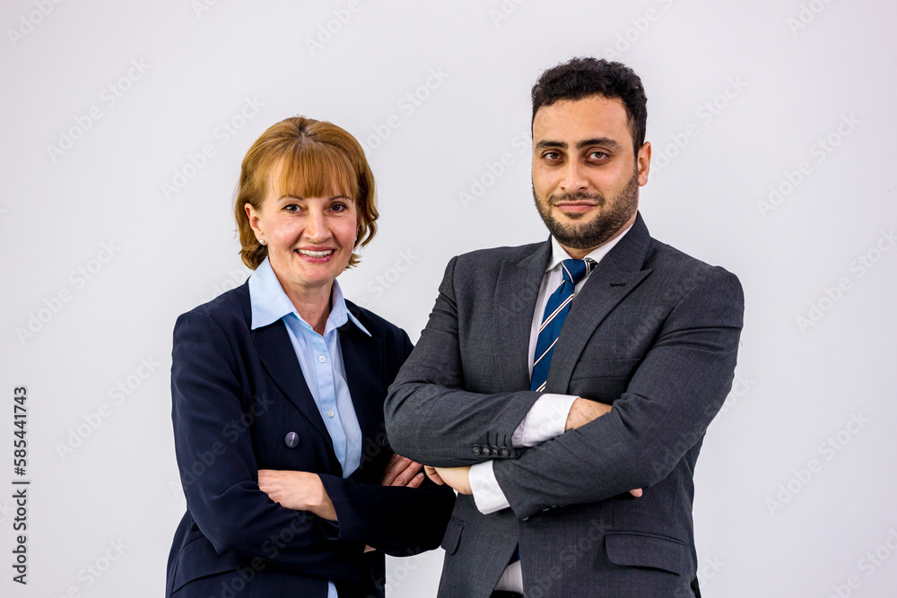 business people standing on white background. Smart businessman and businessman working in modern office. . business people standing on white background. Smart businessman and businessman working in modern office. .