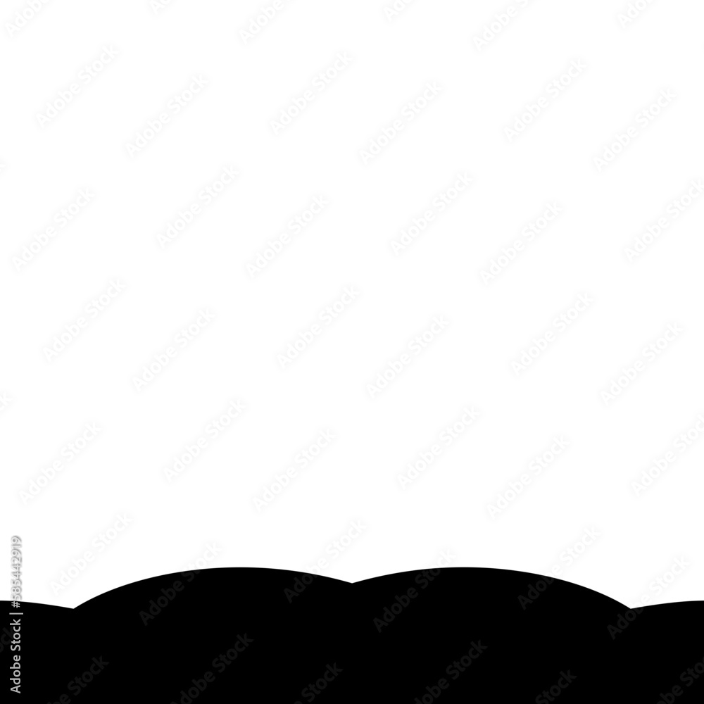 Fototapeta premium black shape