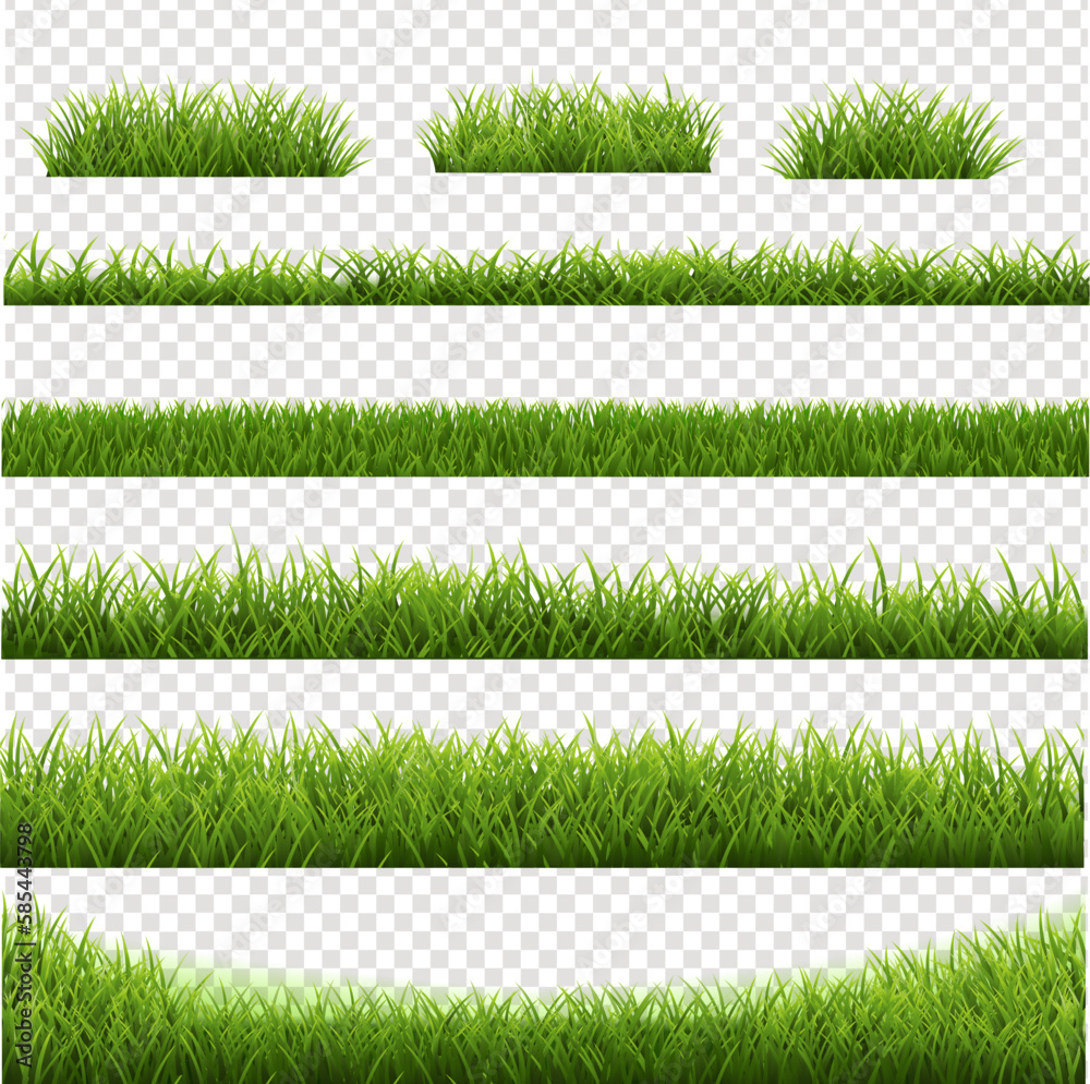 green grass