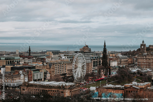 panorama of Edinburgh