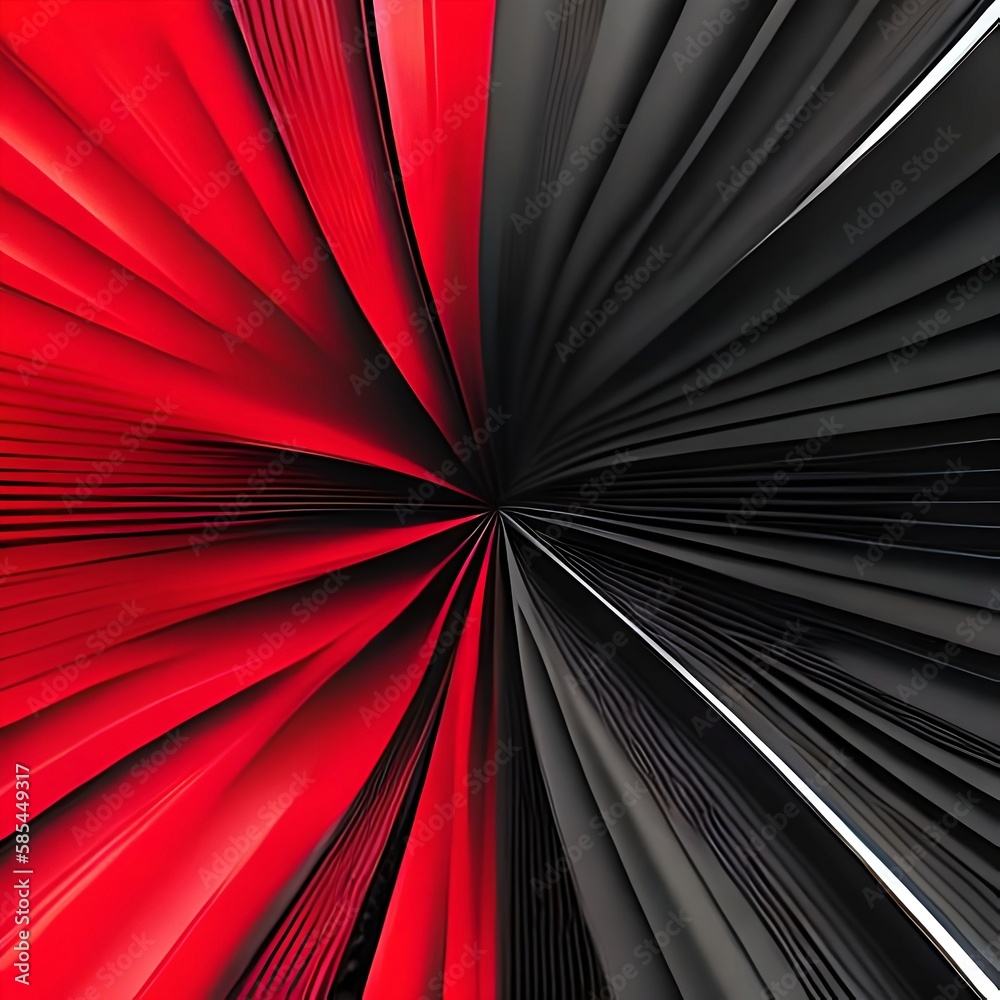 Obraz premium Abstract Red and black background | Red and black | Ai generated 