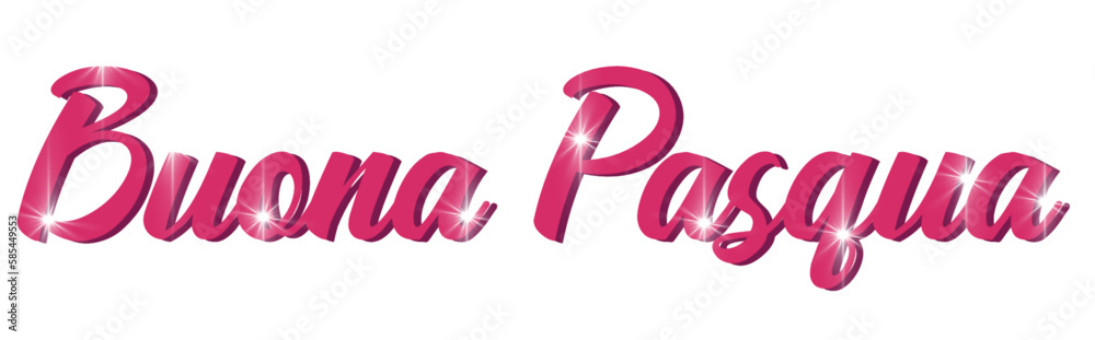 Buona Pasqua - Happy Easter written in Italian - Pink color with glitter - picture, poster, placard, banner, postcard, card. png Buona Pasqua - Happy Easter written in Italian - Pink color with glitter - picture, poster, placard, banner, postcard, card. png