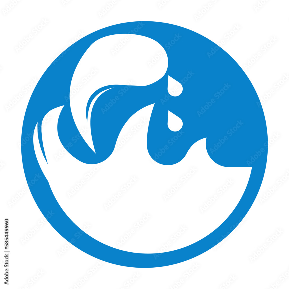 wave icon illustration vector wave icon illustration vector