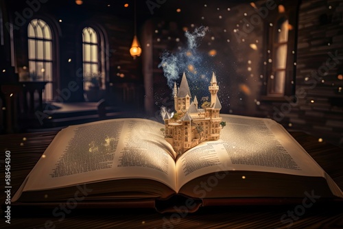 Unlock the Magic of Learning: A Book of Gold Illuminating Fairy Tales, Proverbs, and Stories Coming to Life: Generative AI
