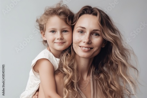 mother and daughter