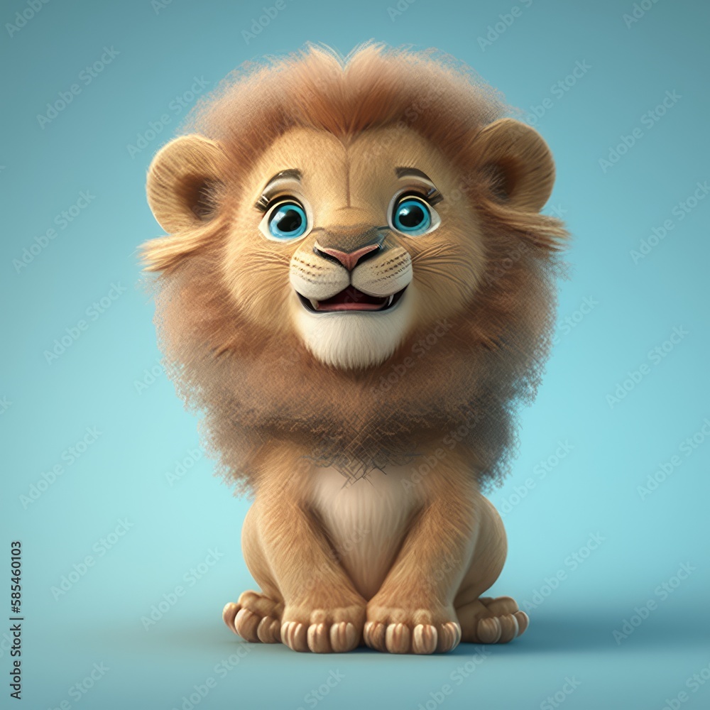 The King of Cuteness: A Baby Lion to Steal Your Heart