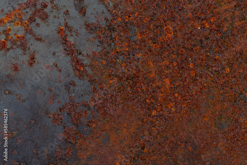 old rusty metal plate texture © romantsubin