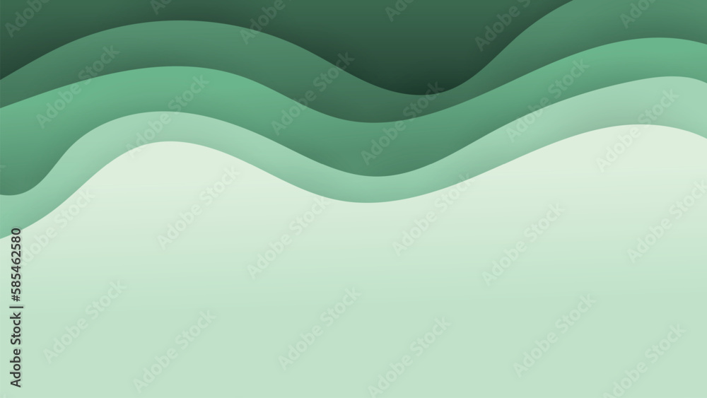 Obraz premium Abstract geometric background of fluid liquid and dynamic shapes. Wallpaper gradient with liquid shape. Illustration colorful template banner with soft curve and wave.