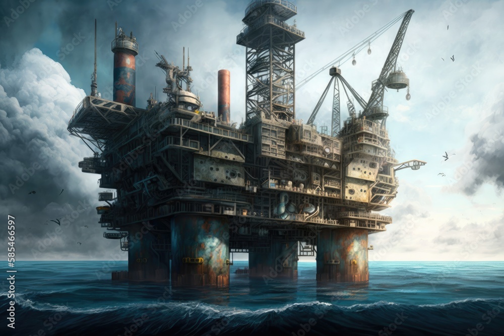 Oil platform Oil platform