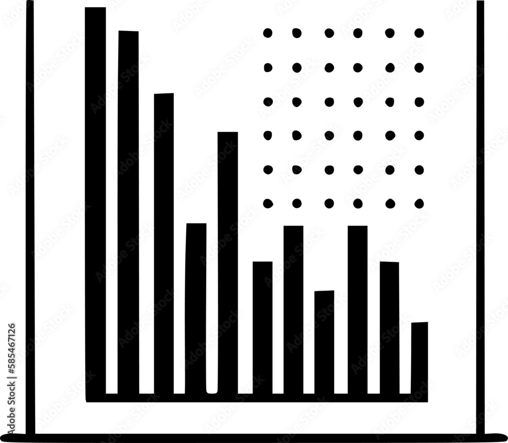 Bar Chart | Minimalist and Simple Silhouette - Vector illustration Bar Chart | Minimalist and Simple Silhouette - Vector illustration