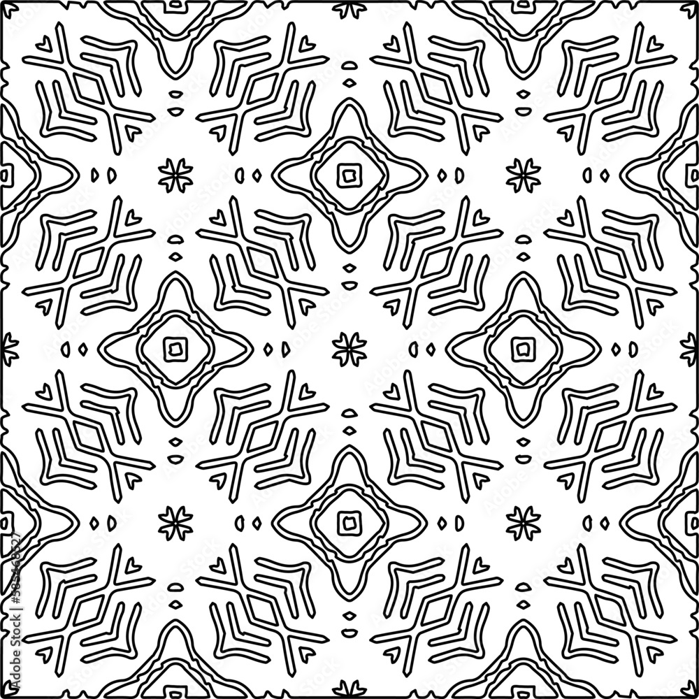 Stylish texture with figures from lines.Abstract geometric black and white pattern for web page, textures, card, poster, fabric, textile. Monochrome graphic repeating design. Stylish texture with figures from lines.Abstract geometric black and white pattern for web page, textures, card, poster, fabric, textile. Monochrome graphic repeating design.