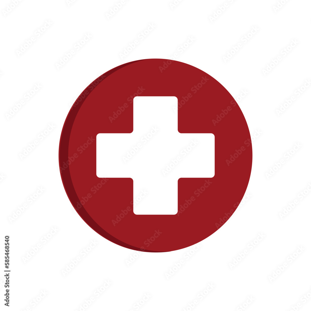 first aid icon. vector illustration. Red Cross. medicine. health icon, symbol or icon. logo first aid icon. vector illustration. Red Cross. medicine. health icon, symbol or icon. logo