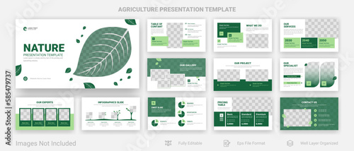 Agriculture business powerpoint presentation slide template design