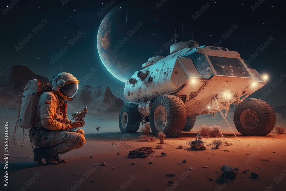 Space exploration and planetary colonization