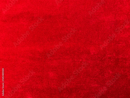 red velvet fabric texture used as background. Empty red fabric background of soft and smooth textile material. There is space for text...