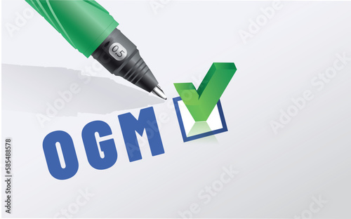 OGM - GMO - organisme génétiquement modifié en france