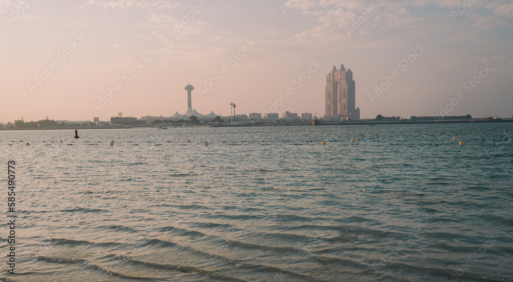 Obraz premium City Abu Dhabi - United Emirates