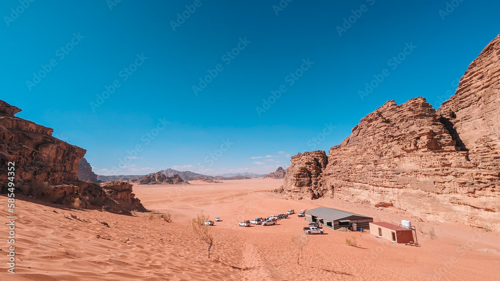 Wadi Rum Desert In Jordan
