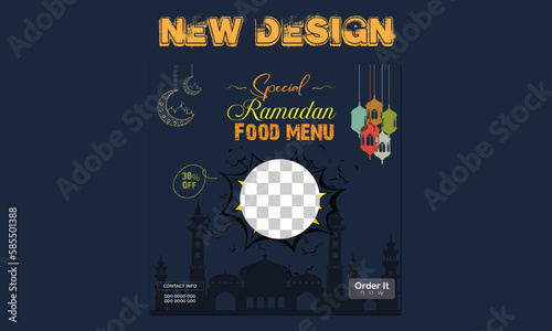 food menu template food menu design ramadan design 