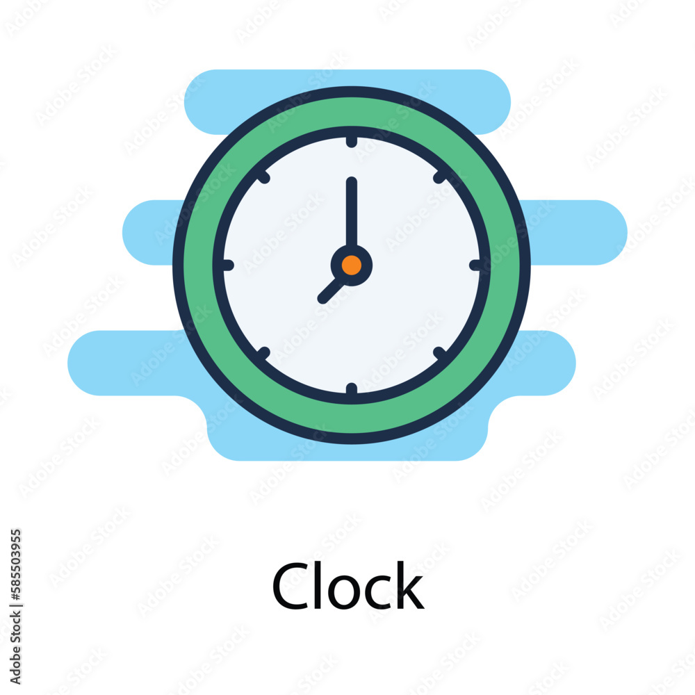 Clock icon. Suitable for Web Page, Mobile App, UI, UX and GUI design. Clock icon. Suitable for Web Page, Mobile App, UI, UX and GUI design.