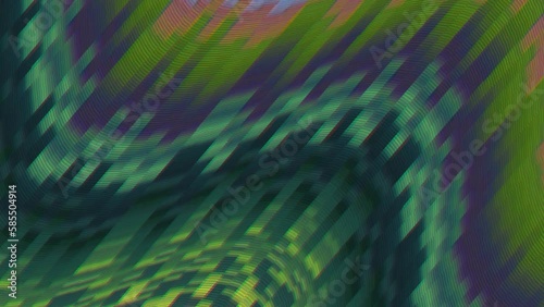 Green Stripes Motion Graphic Video Loop
