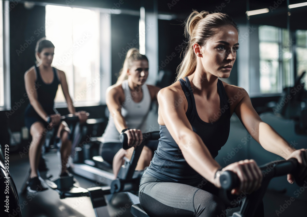 Beautiful and fit girl doing her daily training and fitness routine Beautiful and fit girl doing her daily training and fitness routine